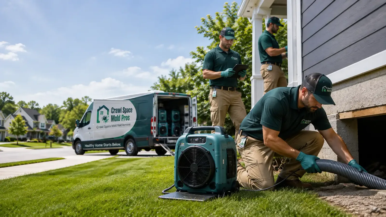 Crawl Space Mold Removal in Beaver Crossing, NE